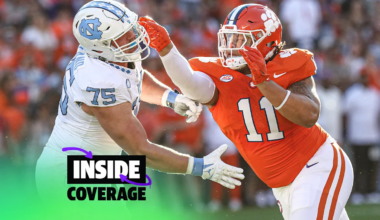 Woods started playing tackle football at five