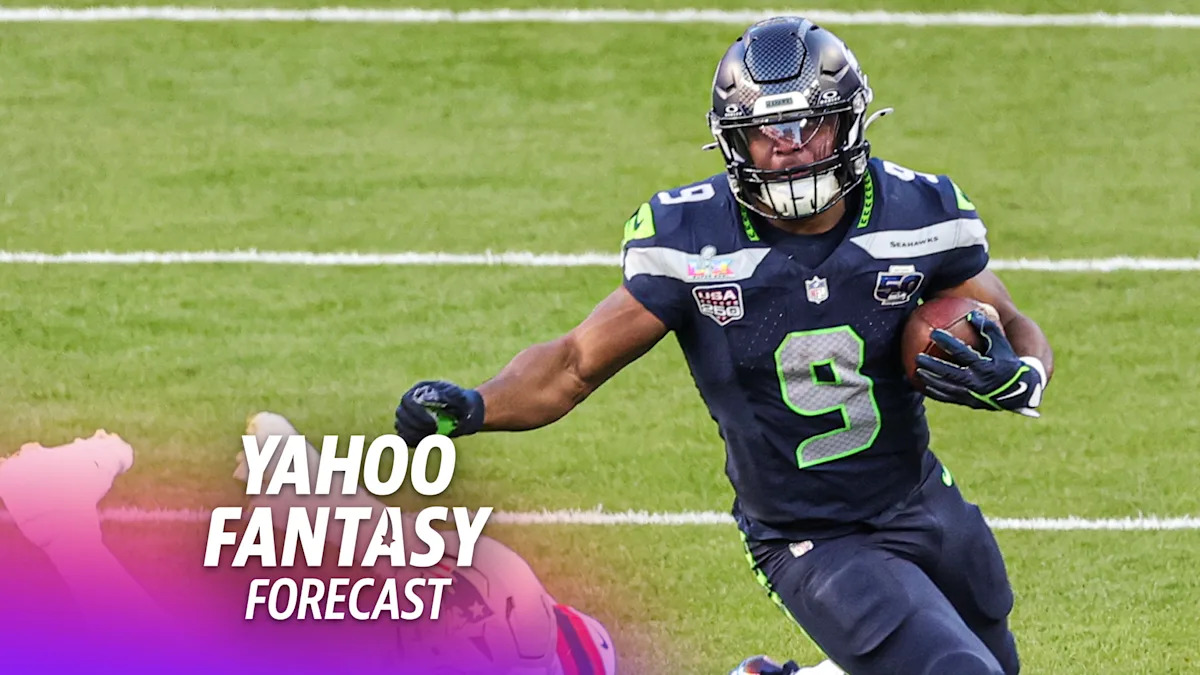 Kenneth Walker is rising in fantasy rankings after signing with Kansas City