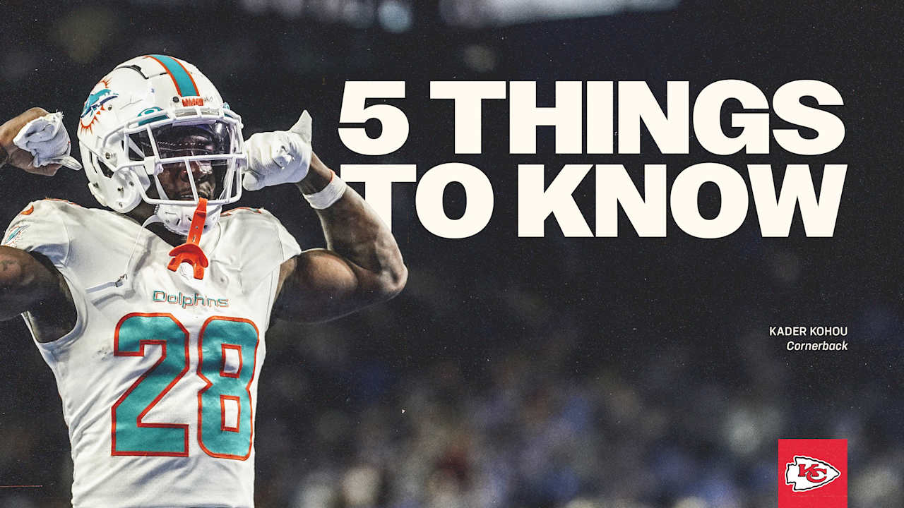 Five Things to Know About New Chiefs CB Kader Kohou