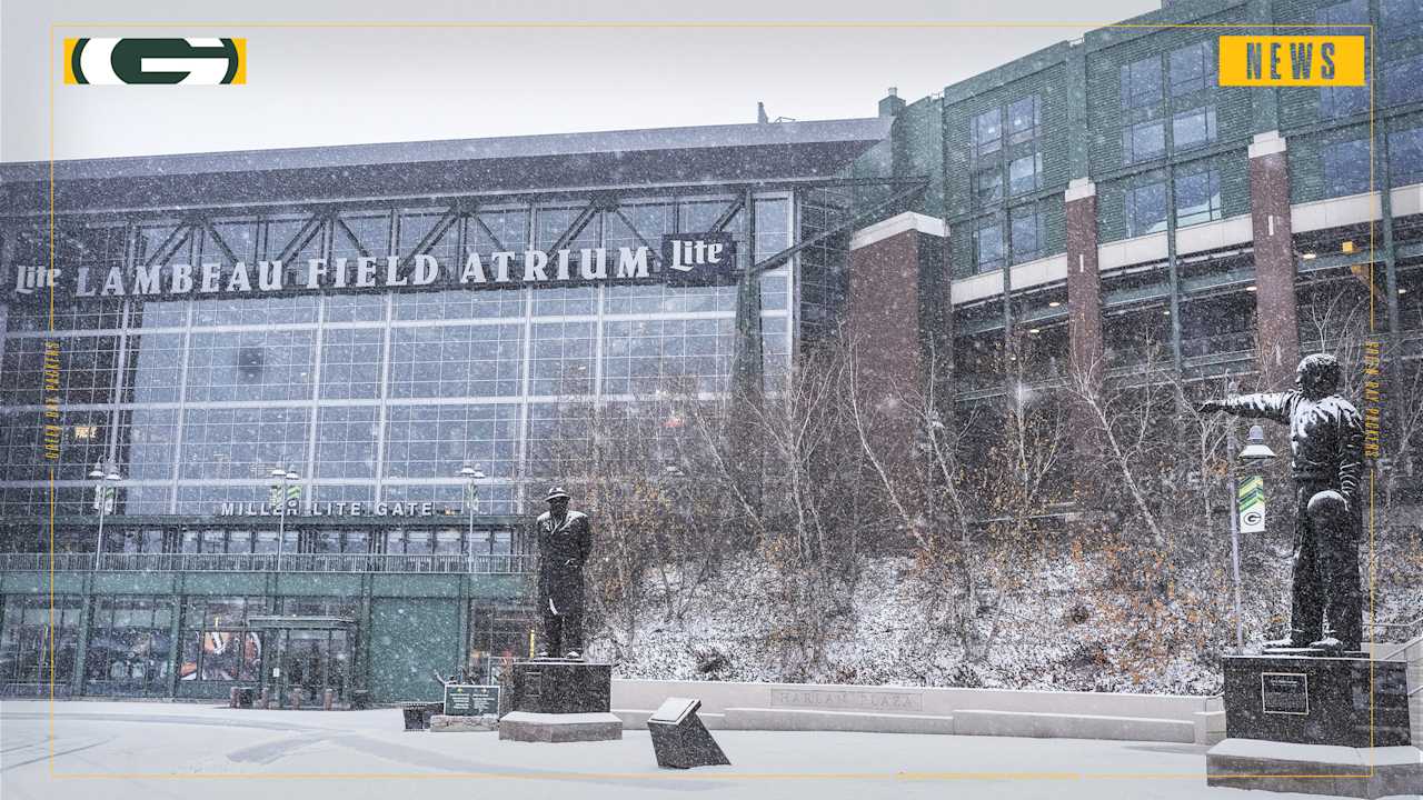 Lambeau Field Atrium to remain closed Monday due to inclement weather