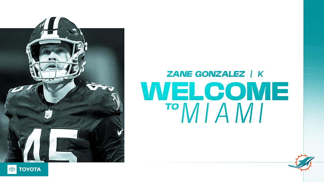 Dolphins sign Gonzalez
