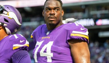 Why did the Titans downgrade at backup offensive tackle?