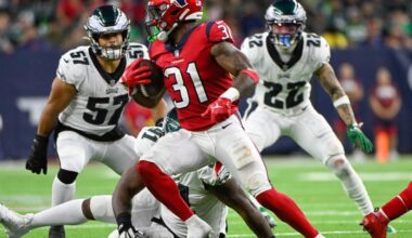 Dameon Pierce, Eagles agree to one-year contract