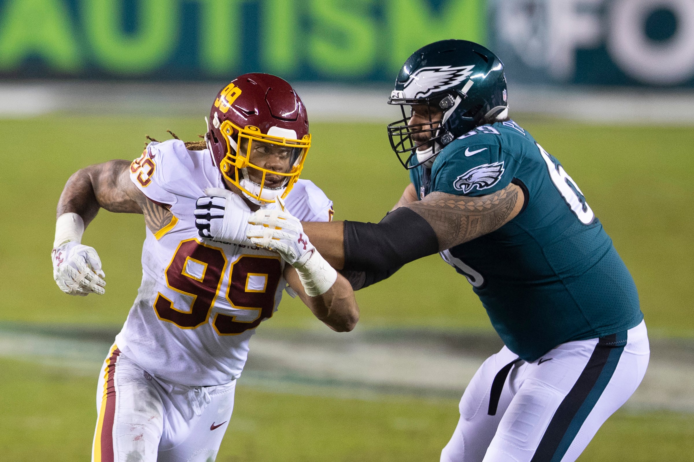 Matt Pryor #69 of the Philadelphia Eagles