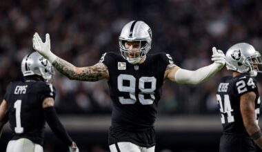 Maxx Crosby trade to Ravens off after failed physical, per reports