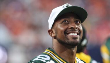 Former Packers RB AJ Dillon, wife expecting second child