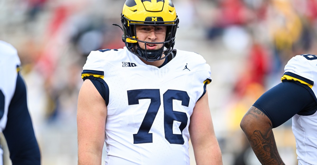 Michigan Football DL now listed as an OL on the spring roster