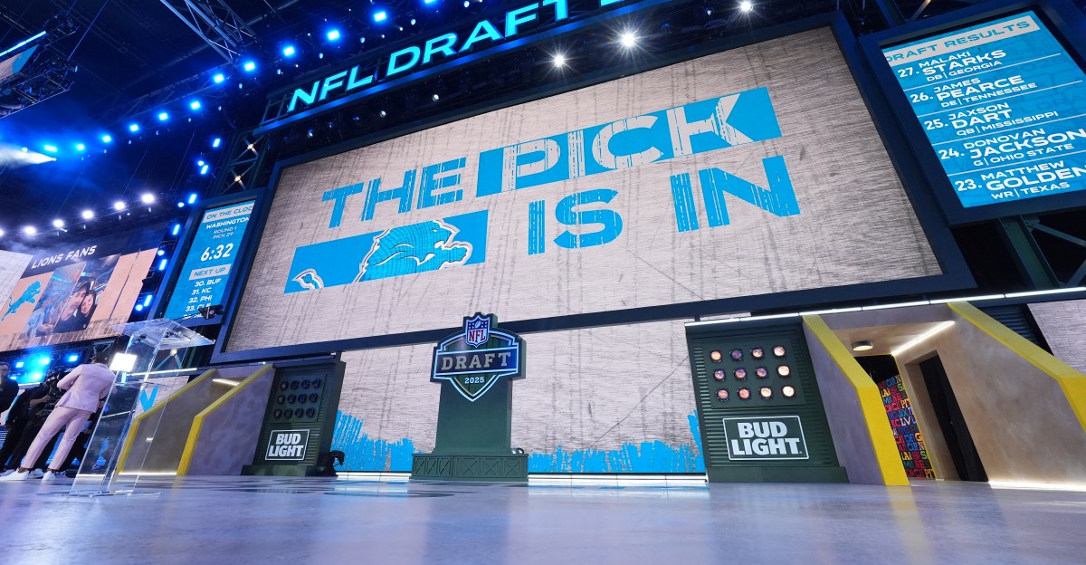 Full 7-round NFL Draft order: Exact position of 9 Detroit Lions picks