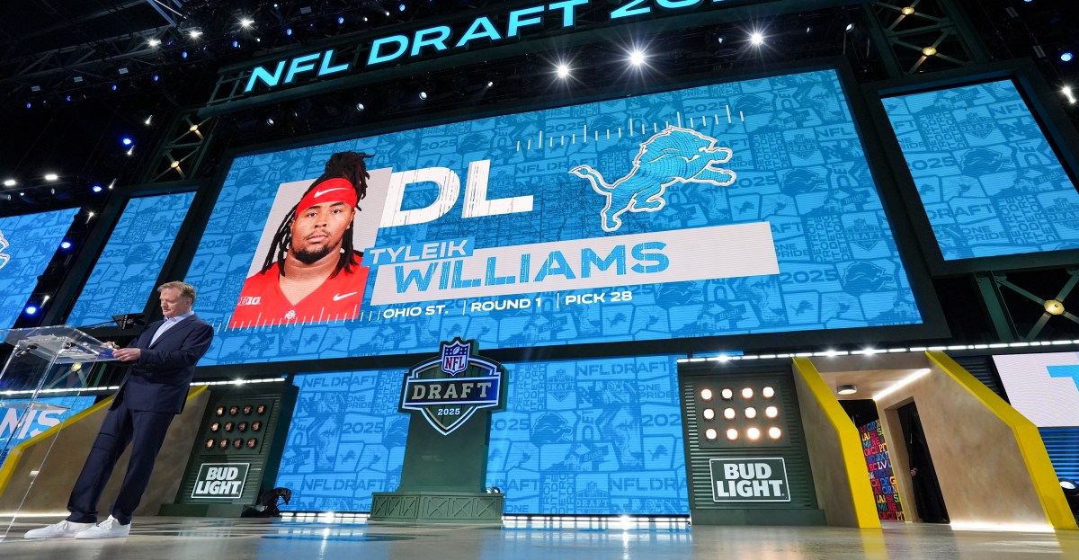 NFL Draft: Which positions are realistic 1st-round options for the Detroit Lions?