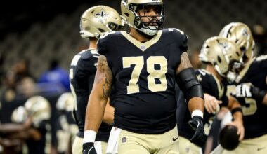 Saints restructure C Erik McCoy