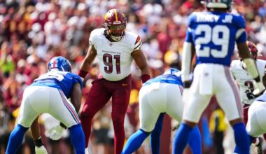 Washington Commanders re-sign two defensive linemen
