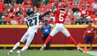 Hollywood Brown should be a solid WR3 for the Eagles