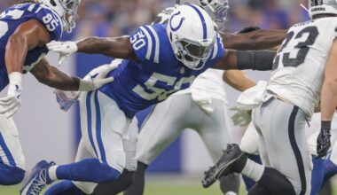 Raiders announce signing of another Colts free agent defender