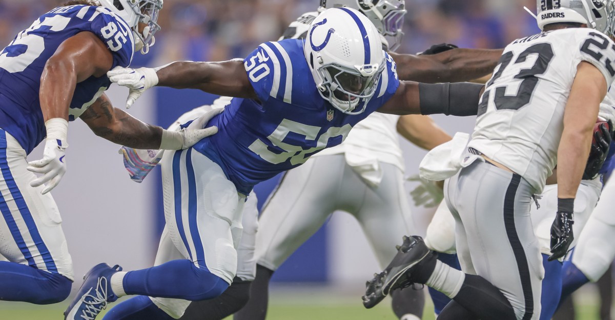 Raiders announce signing of another Colts free agent defender