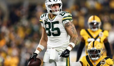 LaFleur: Tucker Kraft ‘right on schedule’ with ACL recovery