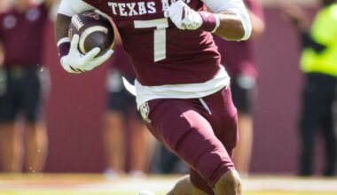 Chargers will visit with Texas A&M WR KC Concepcion