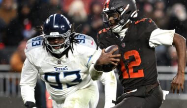 Titans Reacts Survey: Grade the T’Vondre Sweat trade
