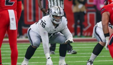 Will Raiders draft a offensive lineman early?