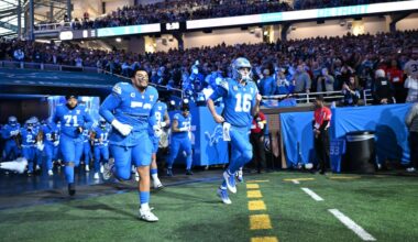 Detroit Lions updated 2026 depth chart: Pre-free agency