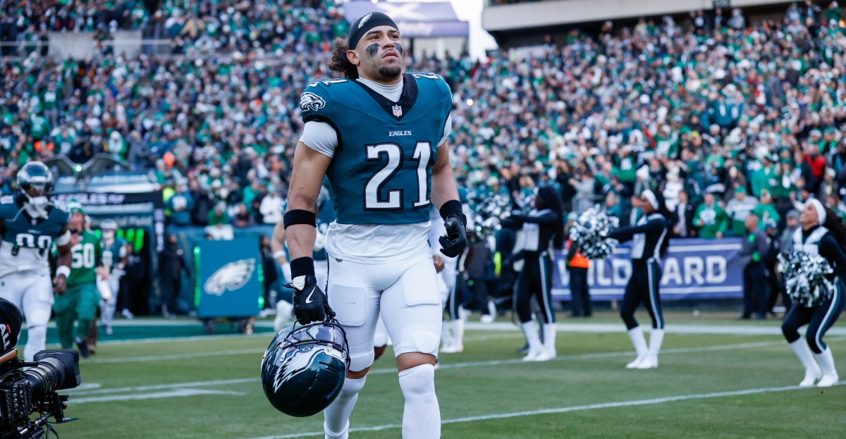 Falcons trade for Eagles safety Sydney Brown