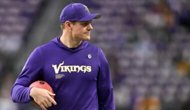 Vikings head coach Kevin O'Connell: Murray, McCarthy, Wentz all need to be ready to "contribute to winning"