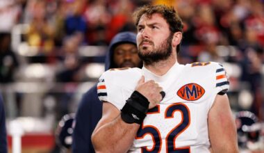 Bears' Drew Dalman joins recent NFL stars to retire before age 30