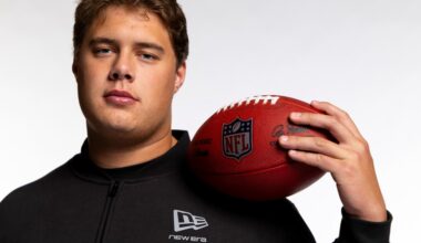 49ers Mock Draft 2025: It’s Utah OT Caleb Lomu…again.