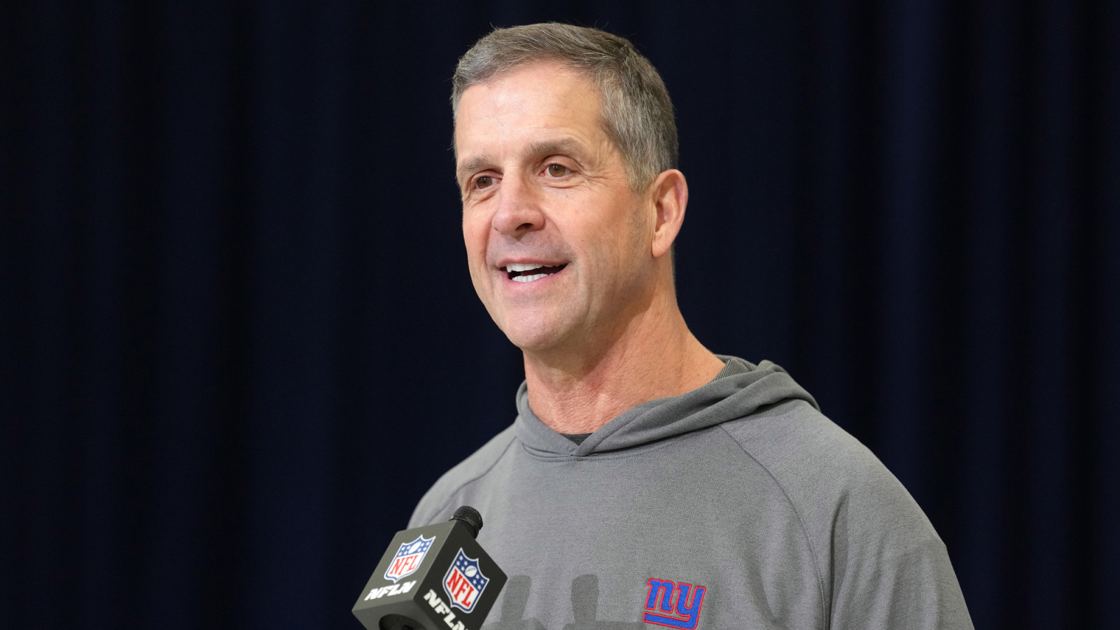 Giants' Harbaugh makes odd claim about final season with Ravens
