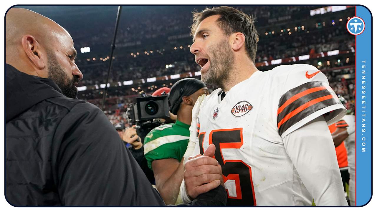 Veteran QB Joe Flacco Liked Titans HC Robert Saleh's Approach During Their Time Together With Jets