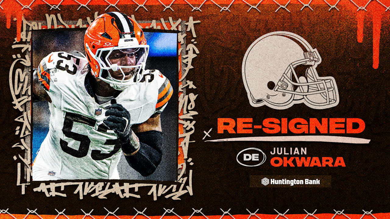Browns re-sign DE Julian Okwara
