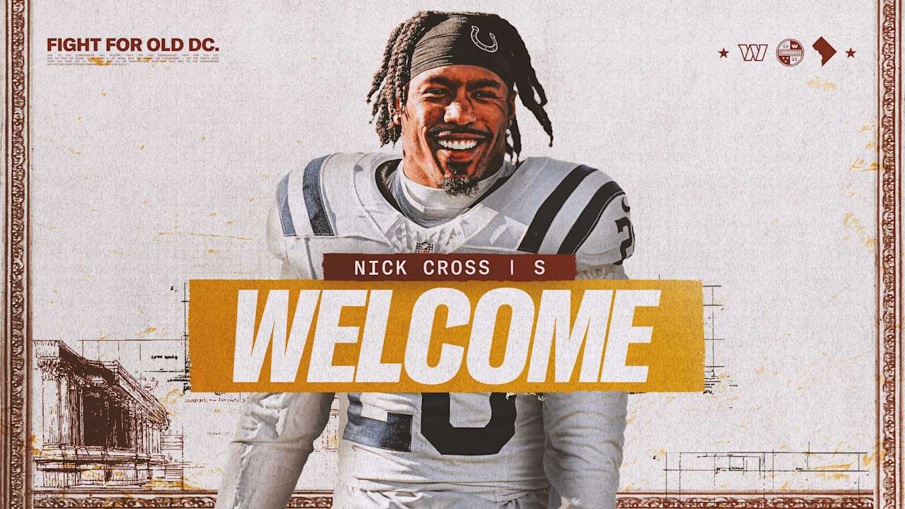 Commanders sign S Nick Cross