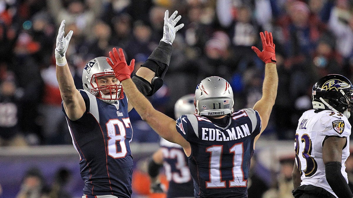 Gronk and Julian Edelman