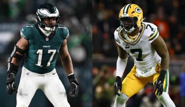 Raiders signing LBs Nakobe Dean, Quay Walker to three-year deals