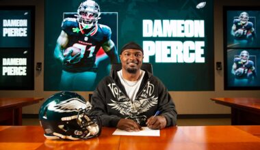 Dameon Pierce is focused on consistency with the Eagles