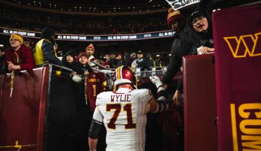 Commanders extend OL Andrew Wylie