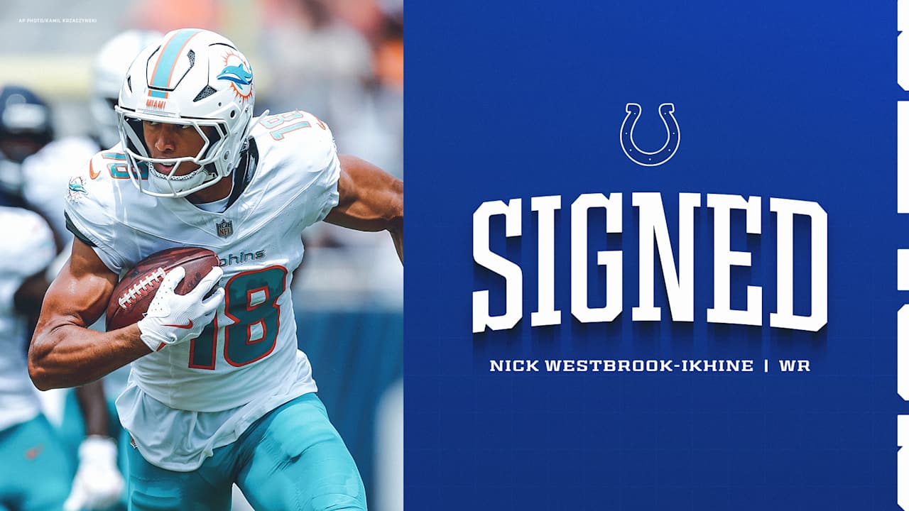 Colts sign free agent WR Nick Westbrook-Ikhine