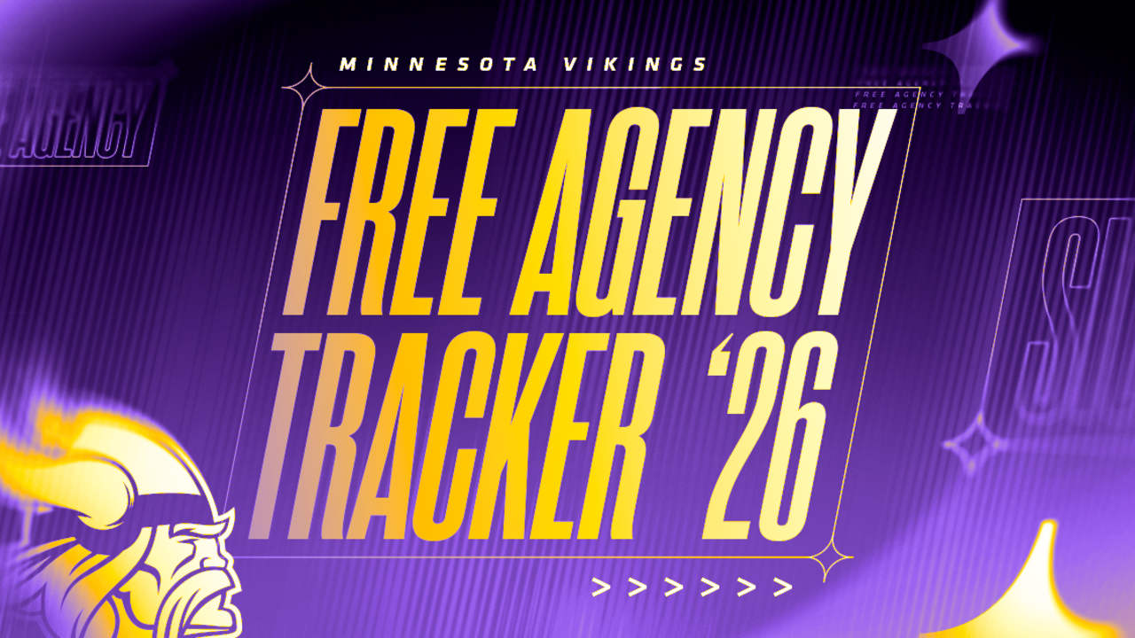Vikings 2026 NFL Free Agency Tracker