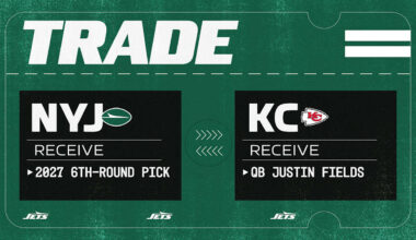 Jets Trade QB Justin Fields to the Chiefs for a 6th-Round Pick