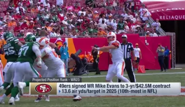 Mike Evans' fantasy impact with 49ers 'NFL Fantasy Live'