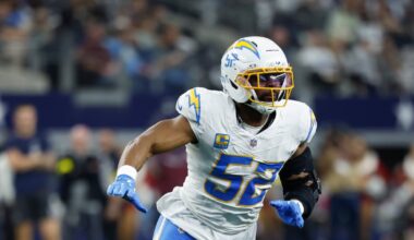 Khalil Mack agrees to $18 million, 1-year deal with the Chargers, AP source says