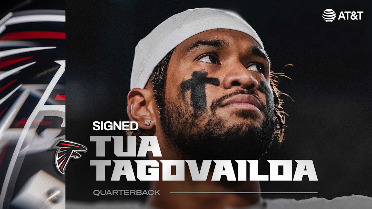 Atlanta Falcons sign QB Tua Tagovailoa