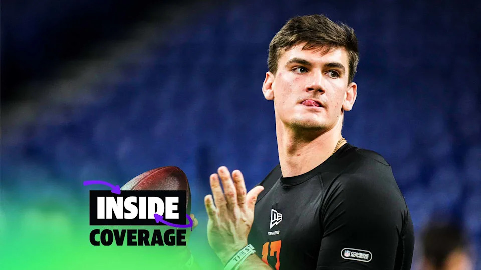 Did Alabama's Ty Simpson cement himself QB2 with his performance in the 2026 NFL Combine? (Photo by Cooper Neill/Getty Images)