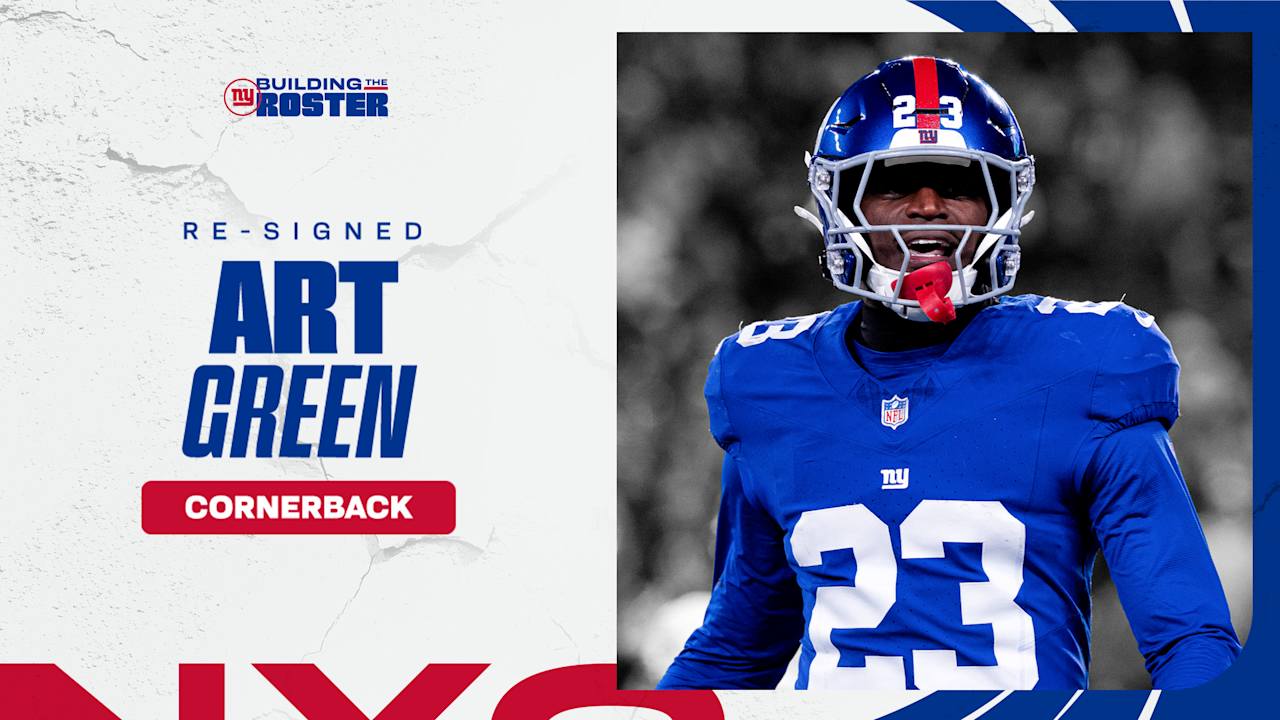 Giants bring back cornerback Art Green