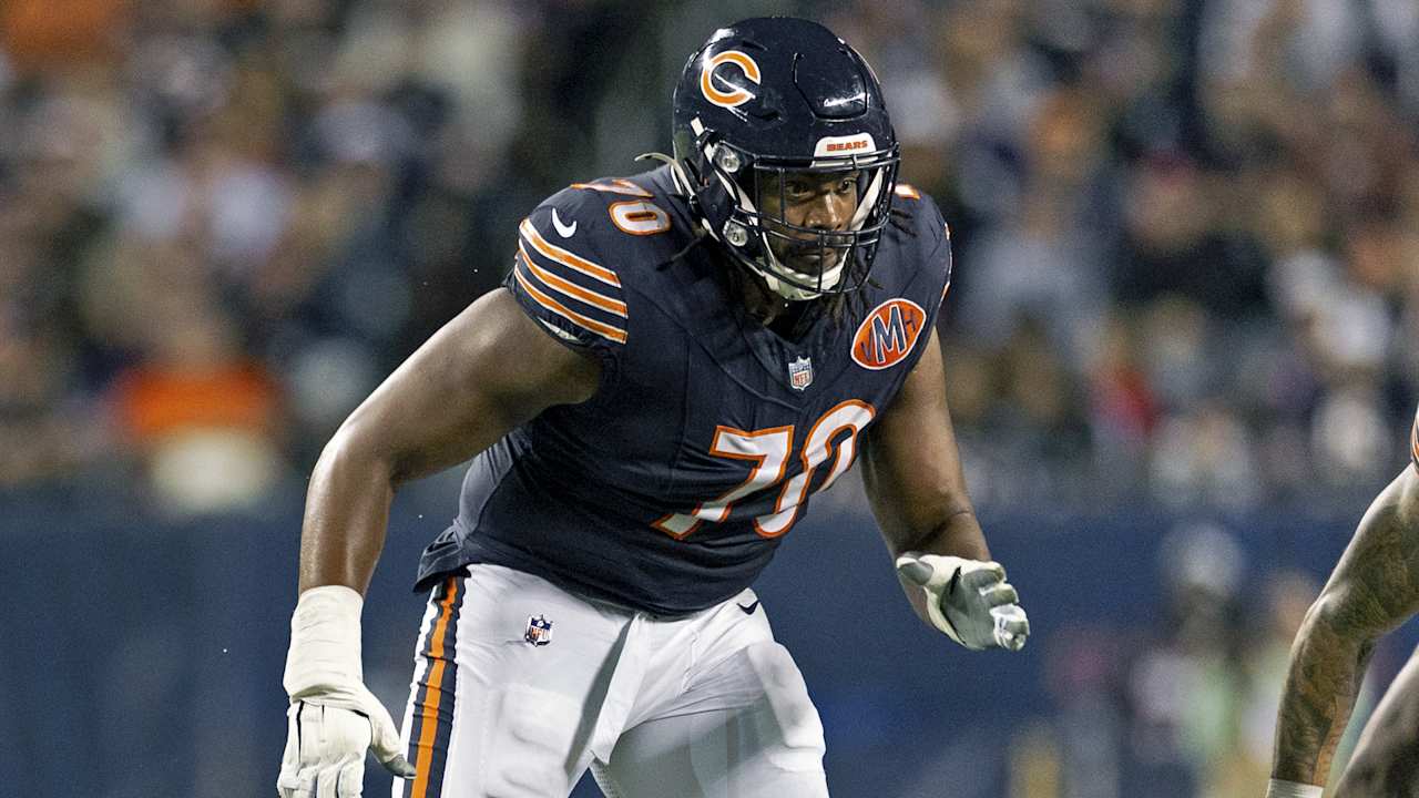 Braxton Jones excited to vie for Bears’ starting left tackle position