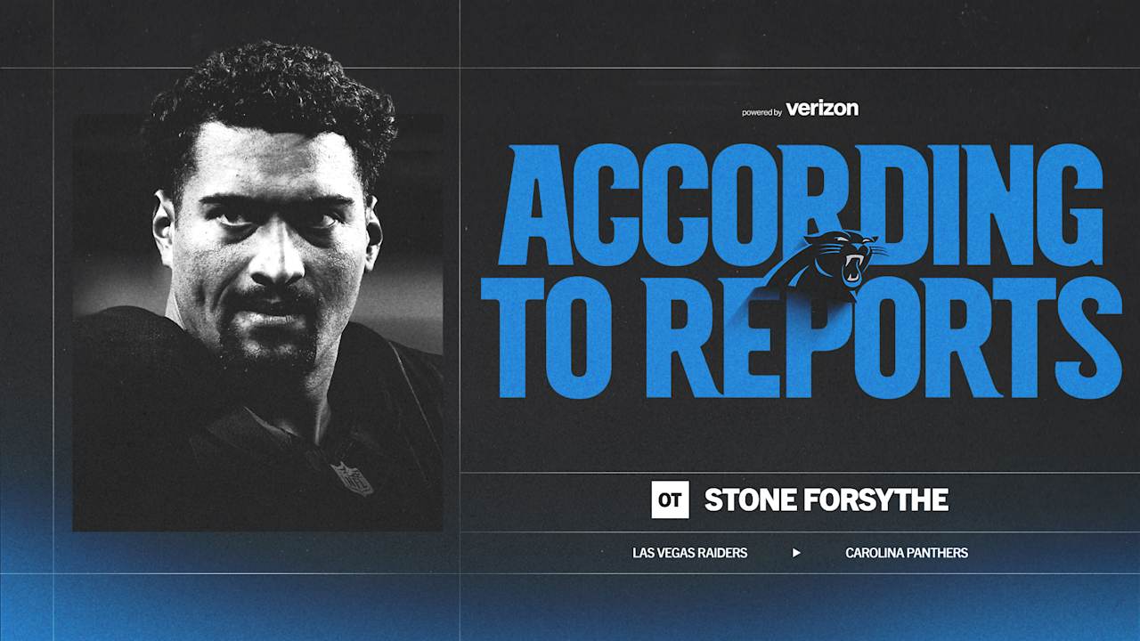 Panthers agree to terms with tackle Stone Forsythe