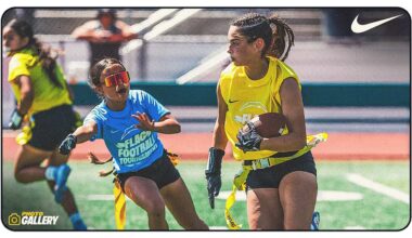 Chargers x Nike Middle School Flag Football Tournament in San Diego