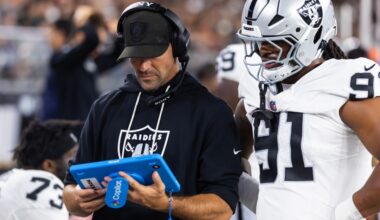 How the linebackers operate in the Las Vegas Raiders’ new 3-4 defense