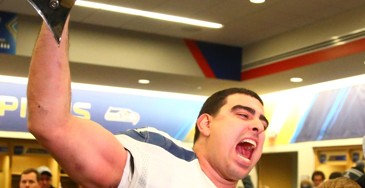 Former Seahawks offensive lineman Breno Giacomini fired by UFL team after one game