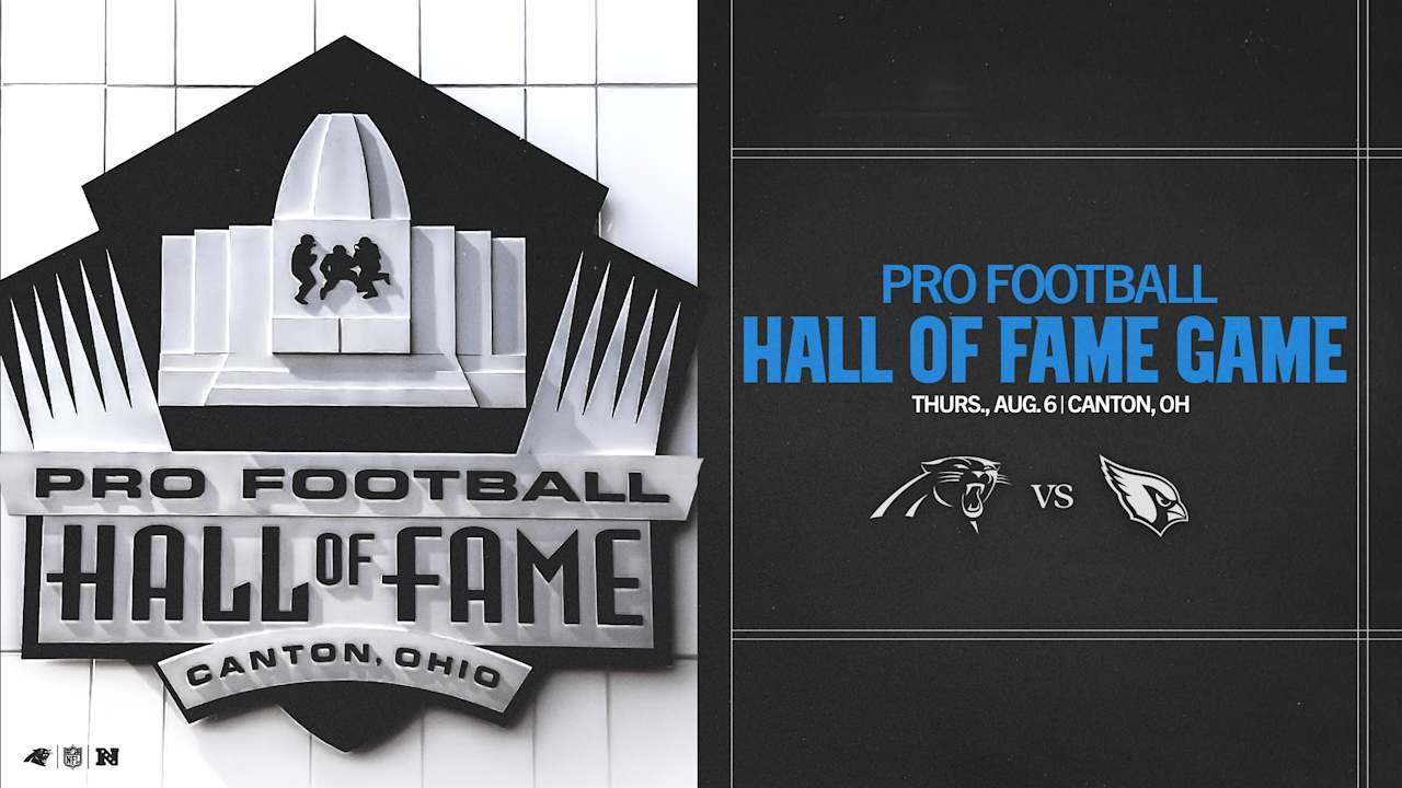 Panthers to face Cardinals in Hall of Fame Game