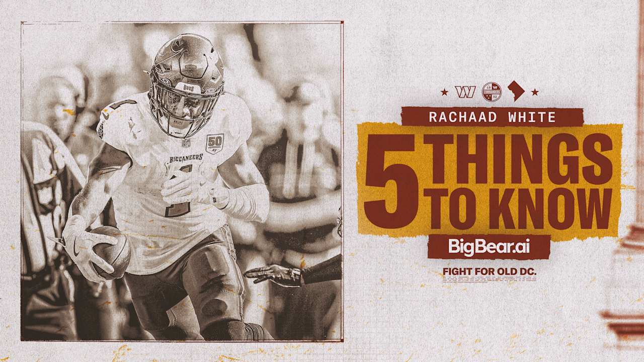 5 things to know about Rachaad White